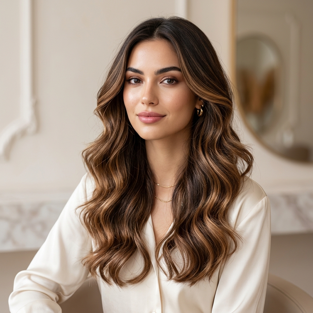 Hair coloring – Balayage